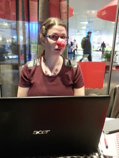 Puheenjohtajalla Nenä punottaa