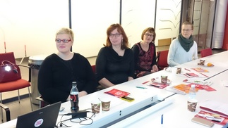 Jonna, Liisa, Irma ja Jutta