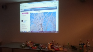 Kokouks ja työpajapäivä alkoi aamiaisella