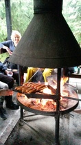 Nuuksion Haukkalampi
Grilli makkara maistui